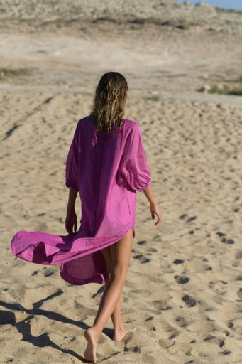 SUMMER LACE UP COVERUP
