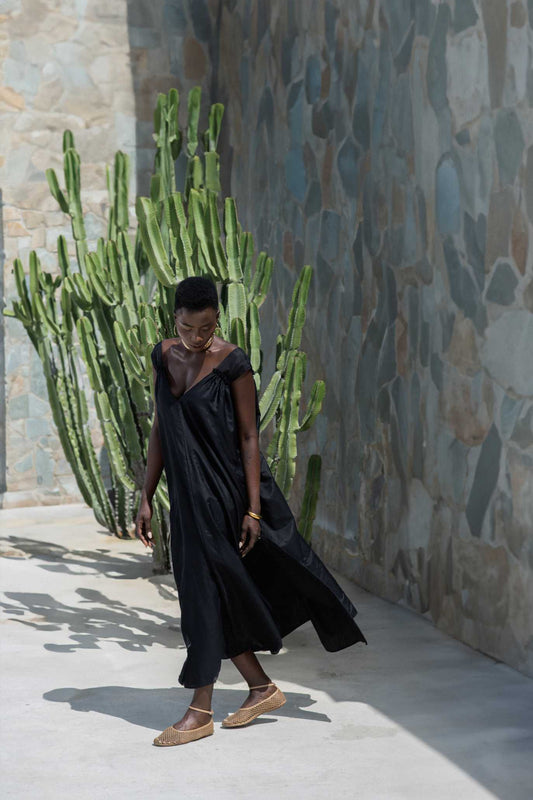 BLACK SUMMER DRESS